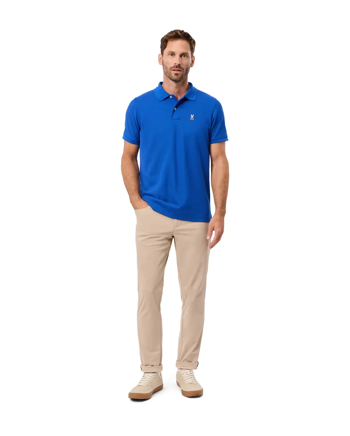 psycho-bunny-classic-polo-saphire-style-B6K001CRPC-model-front-full