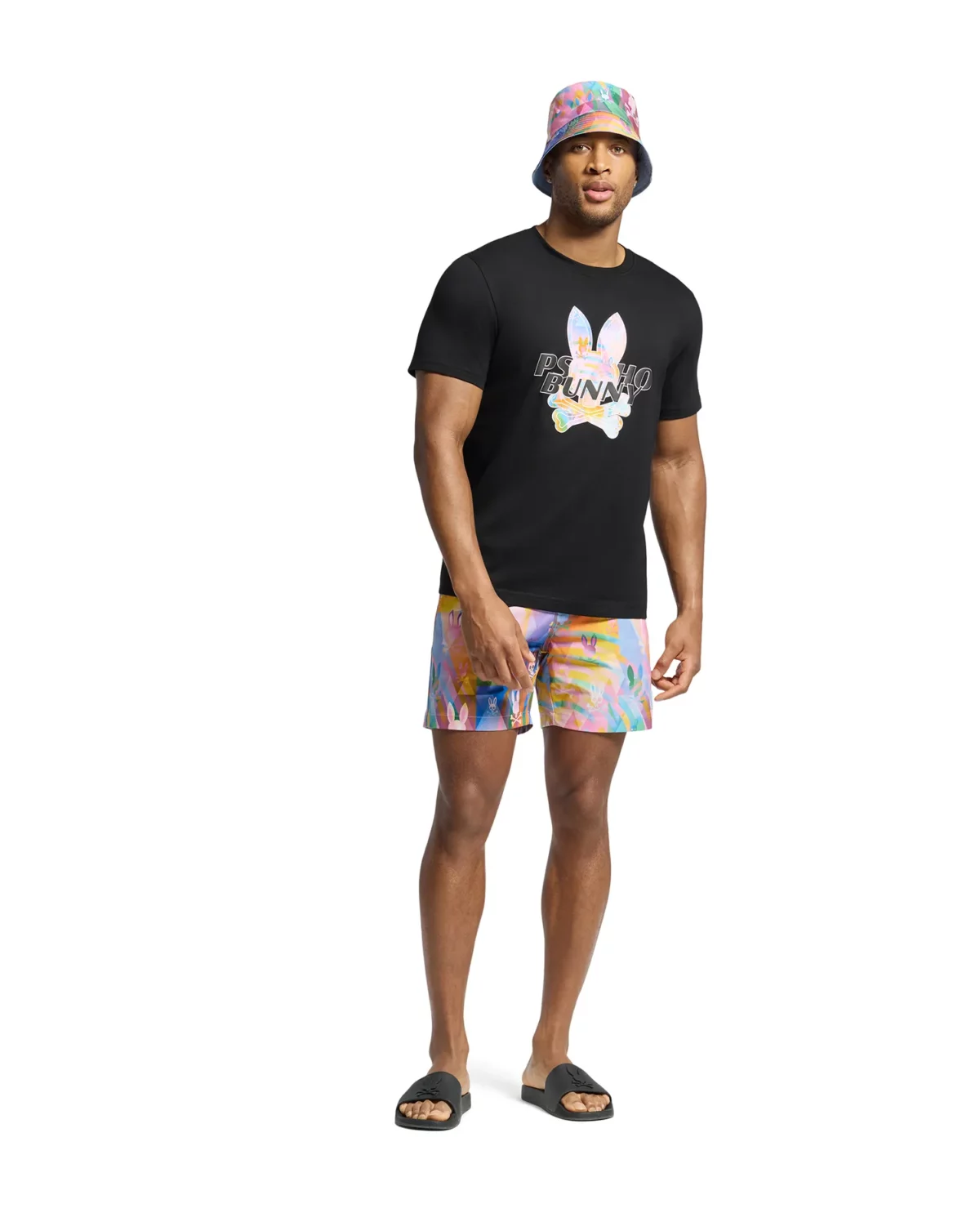 MILOS PRINTED SWIM TRUNK