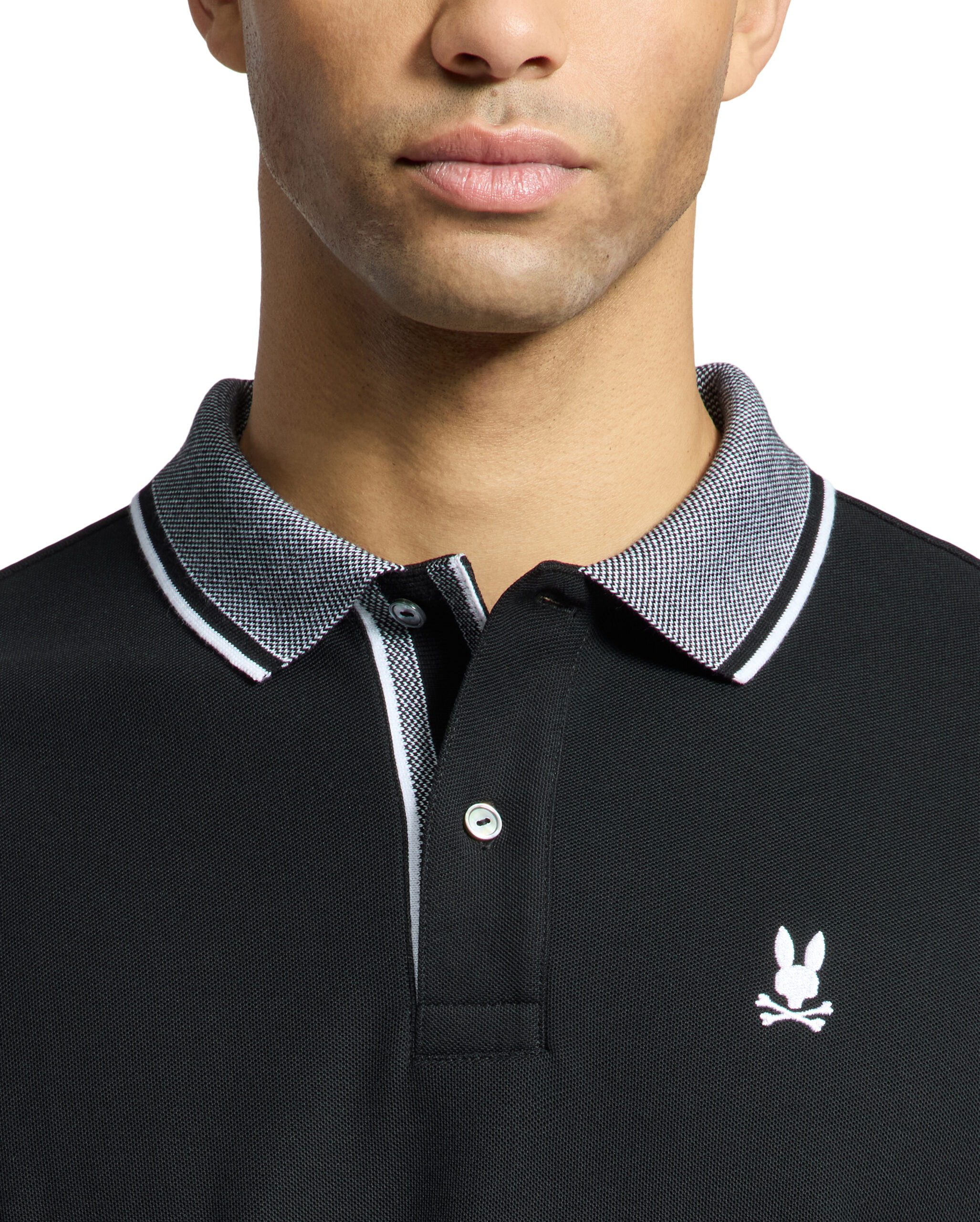 EVANDALE OXFORD COLLAR PIQUE POLO - Psycho Bunny South Africa