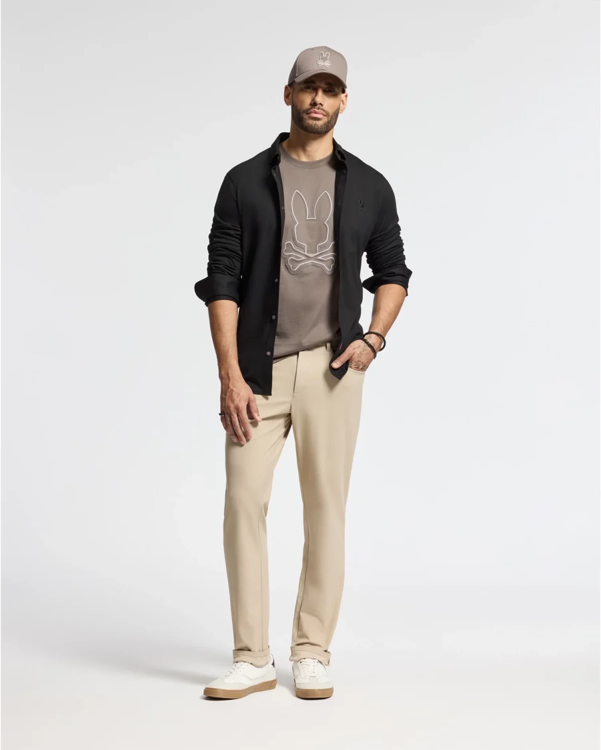 ALEXANDER LUREX EMBROIDERED GRAPHIC TEE