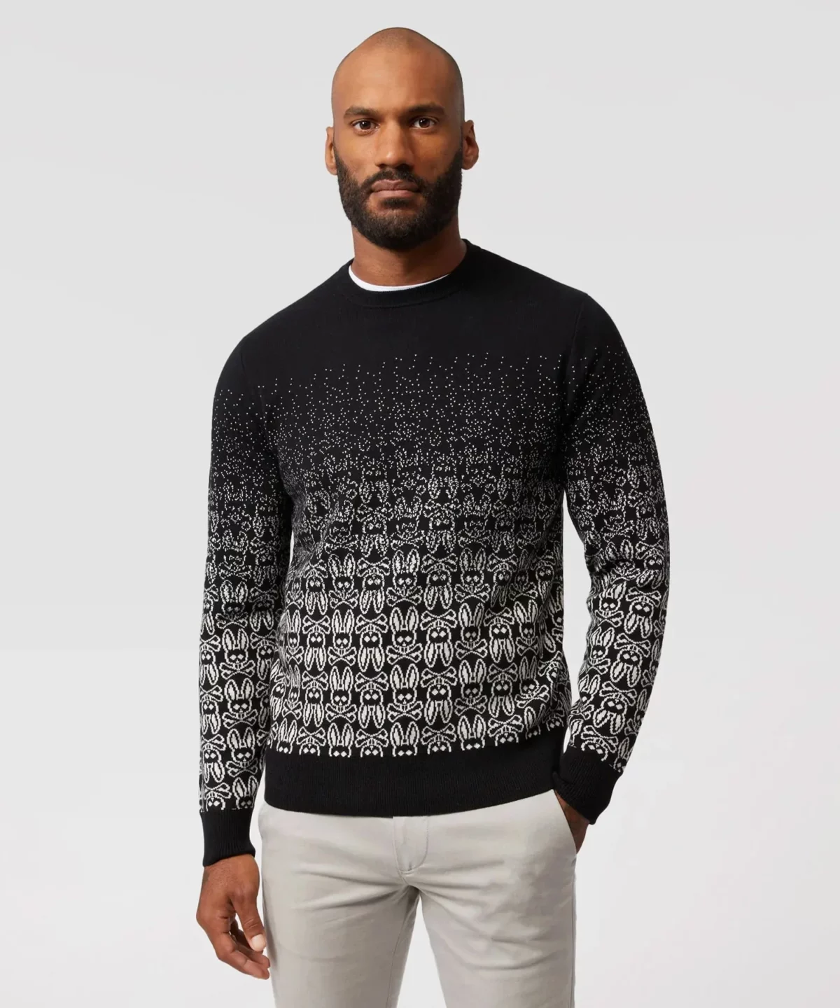 ASHWOOD GRADIENT BUNNY SWEATER