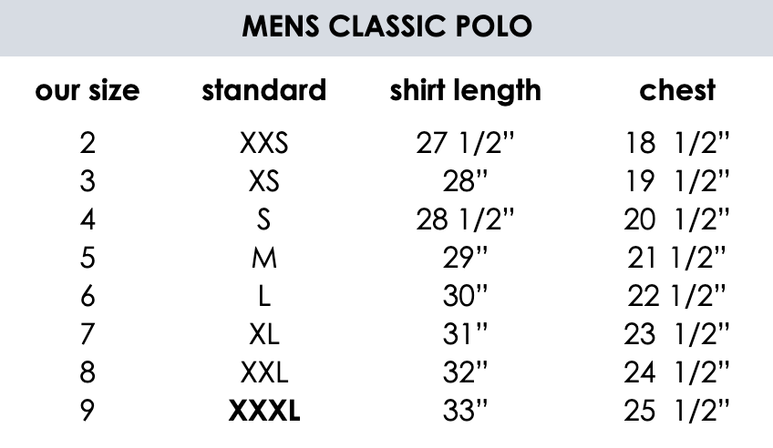 Size Guide