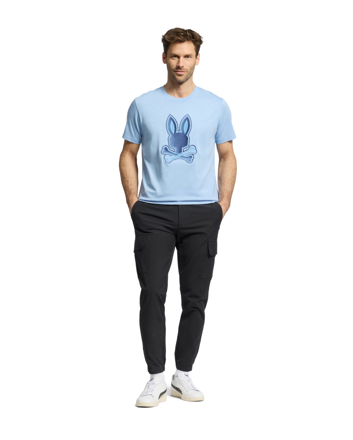 NEW CASTLE EMBROIDED GRAPHIC TEE