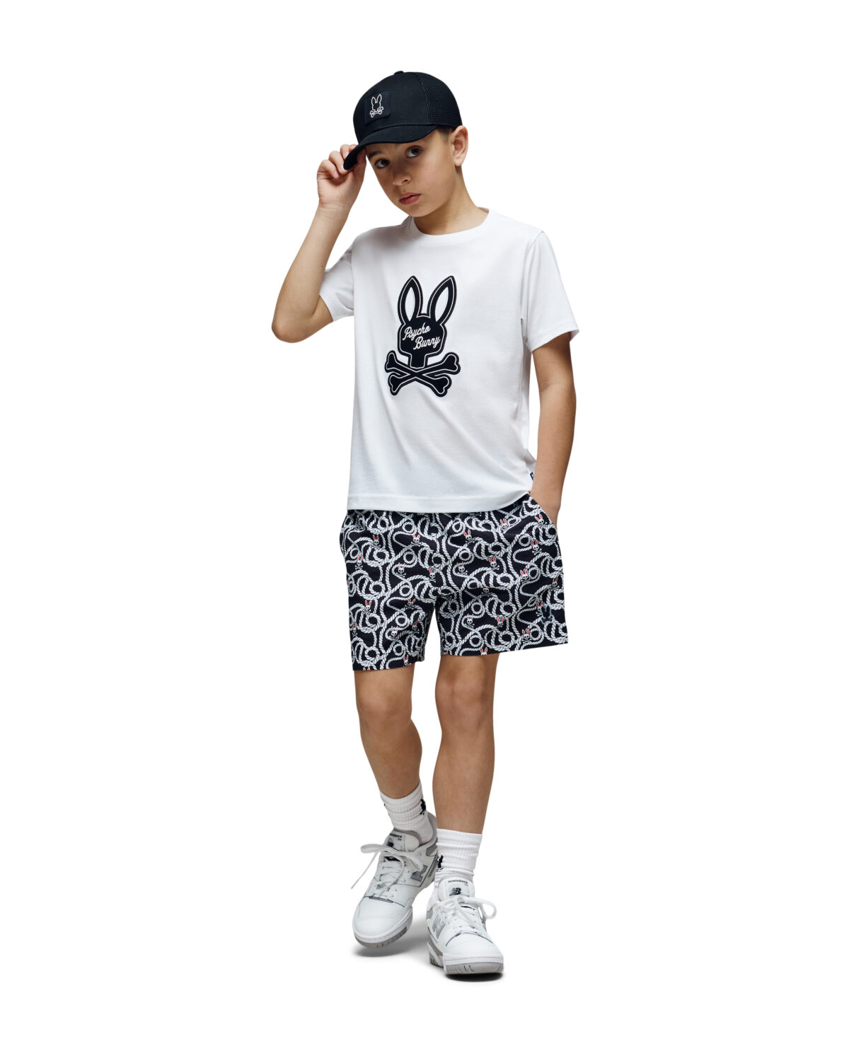 KIDS DEREK CENTER GRAPHIC TEE