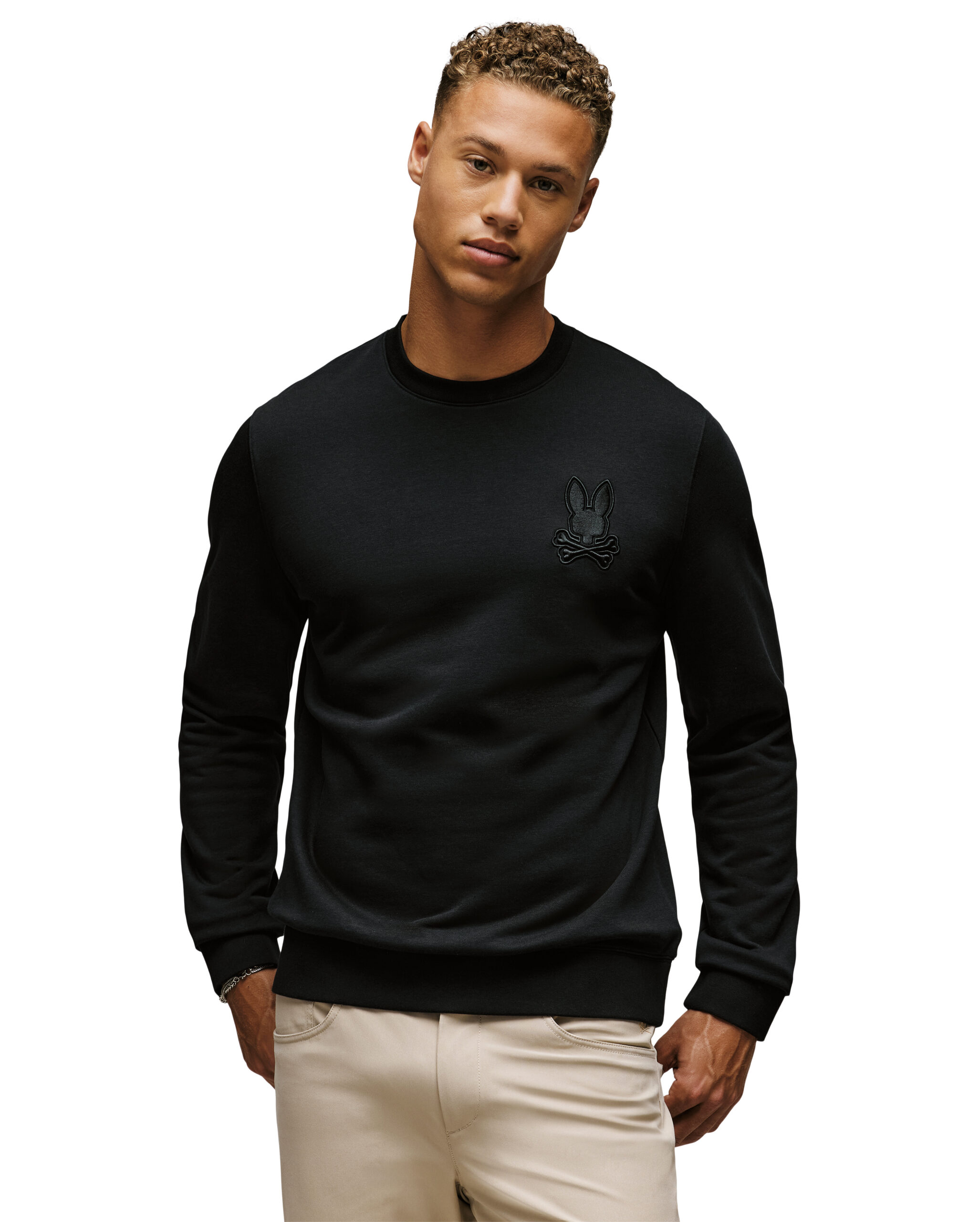 SKY-HI LOVE/HATE PSYCHO MOCK NECK SWEAT