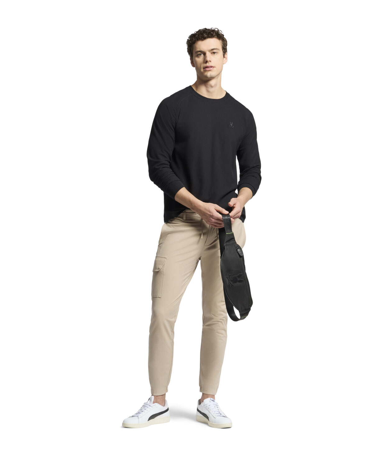 TAYLOR PIQUE LONG SLEEVE TEE