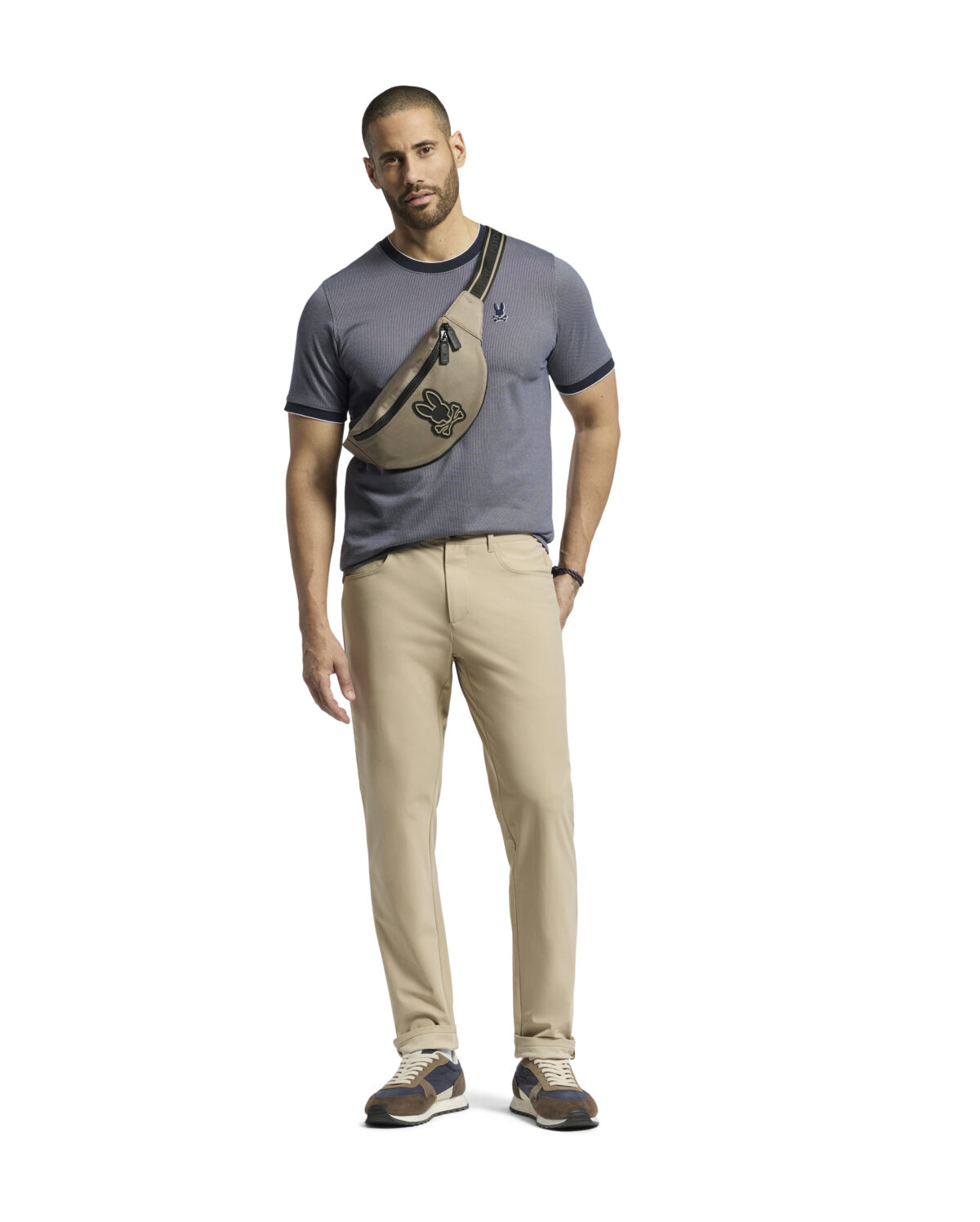 MACKAY JACQUARD FASHION TEE