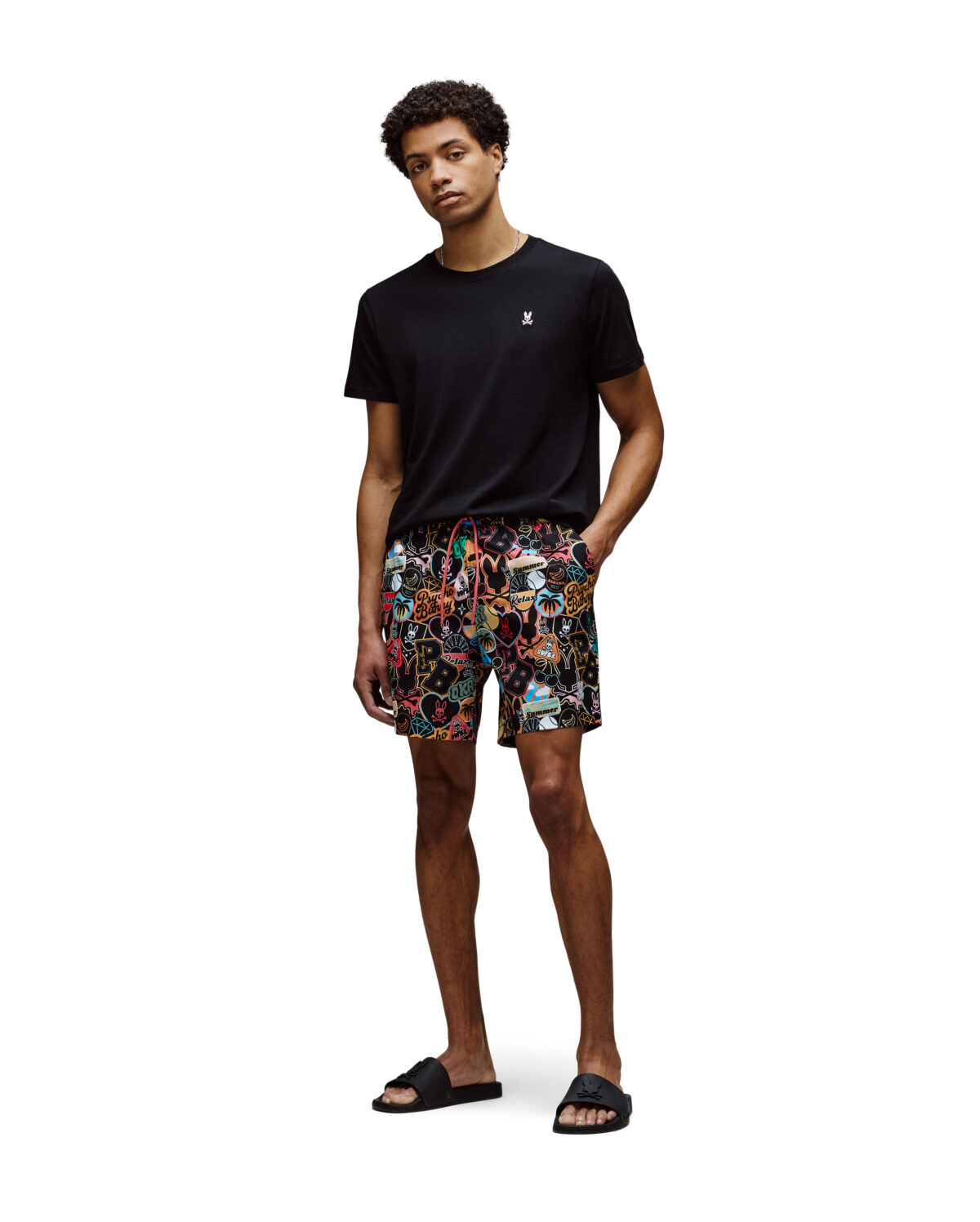 MARCO AOP SWIM TRUNK