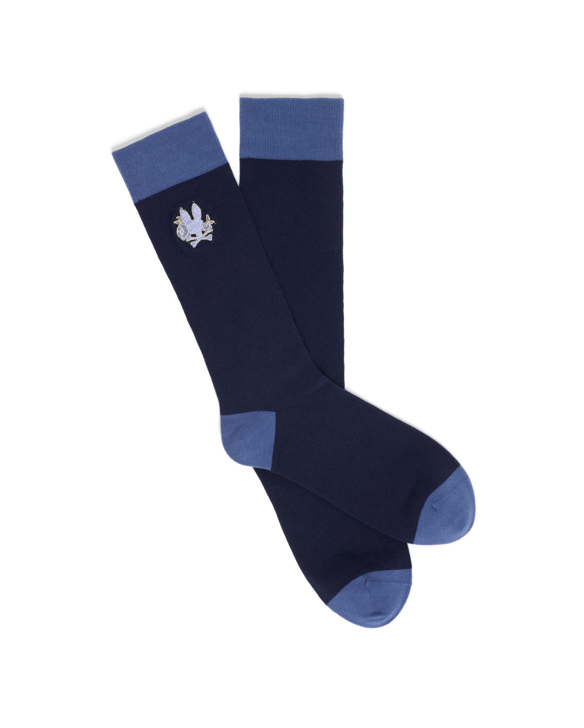 FLORAL BUNNY DRESS SOCK PLACEMENT