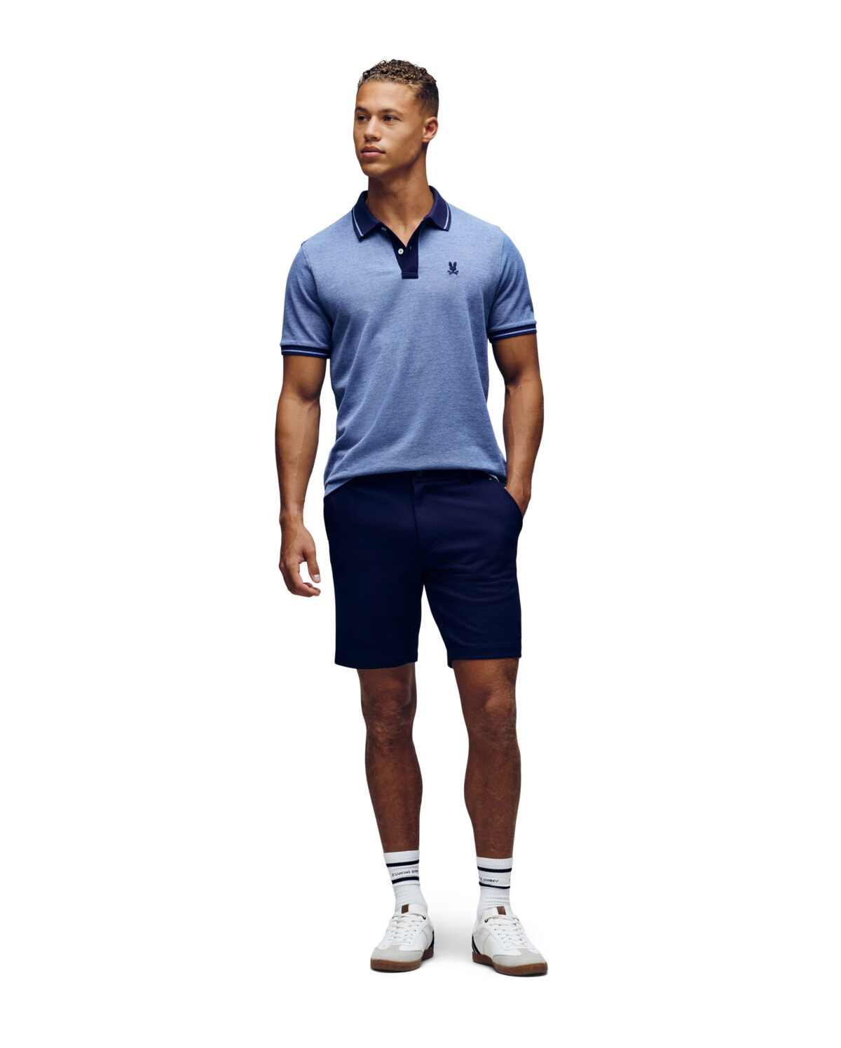 QUINTON TEXTURE PIQUE POLO