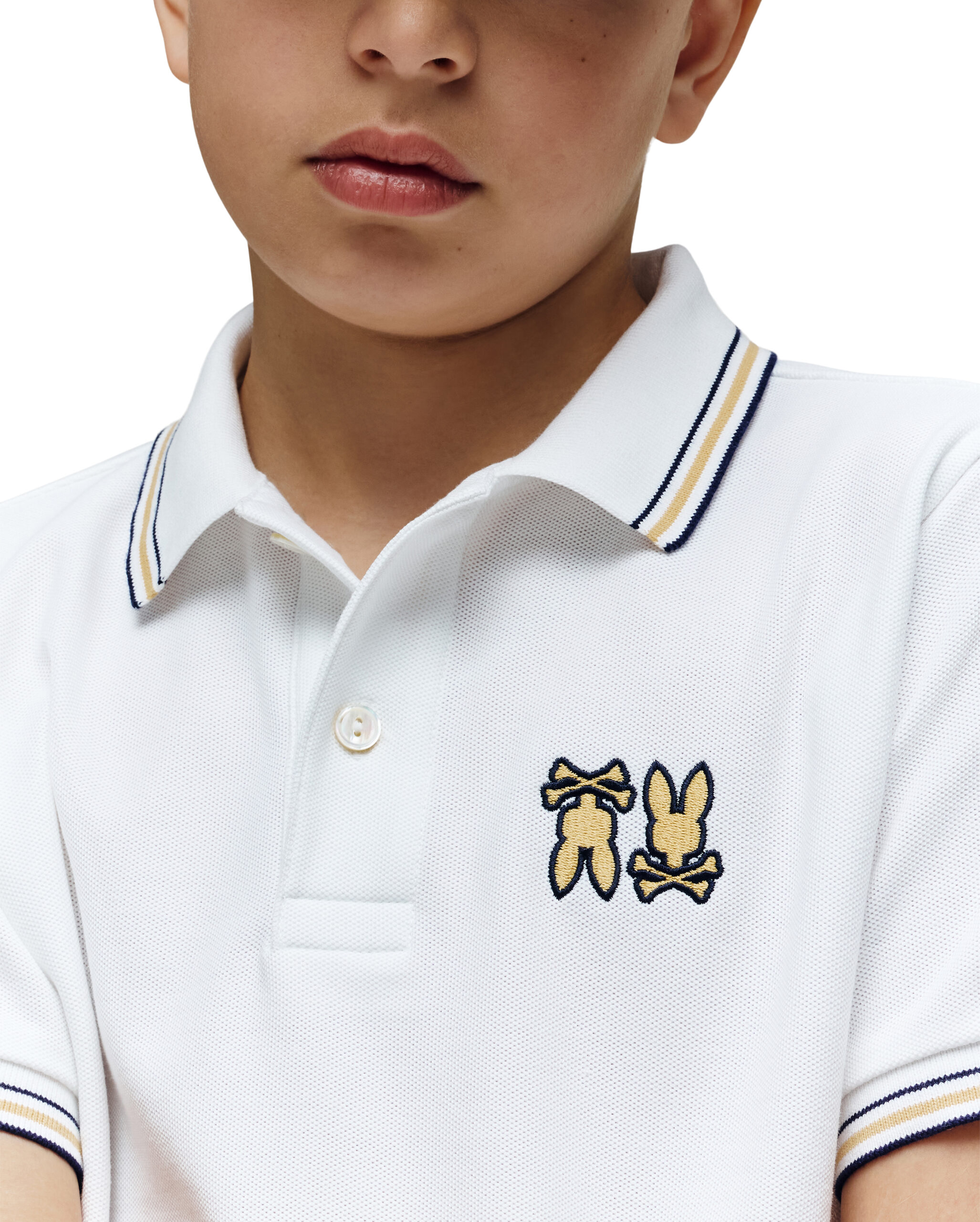 KIDS PB ARCHIVE NEON BUNNY POLO - Psycho Bunny South Africa