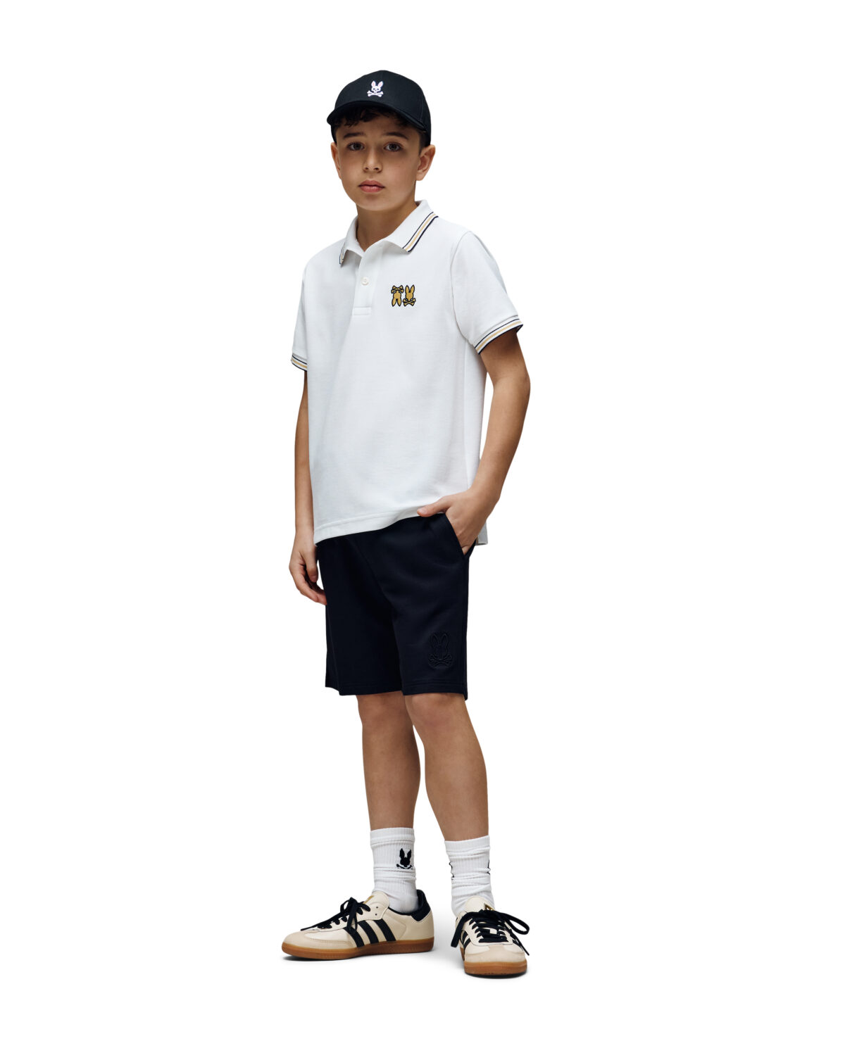 KIDS PB ARCHIVE NEON BUNNY POLO