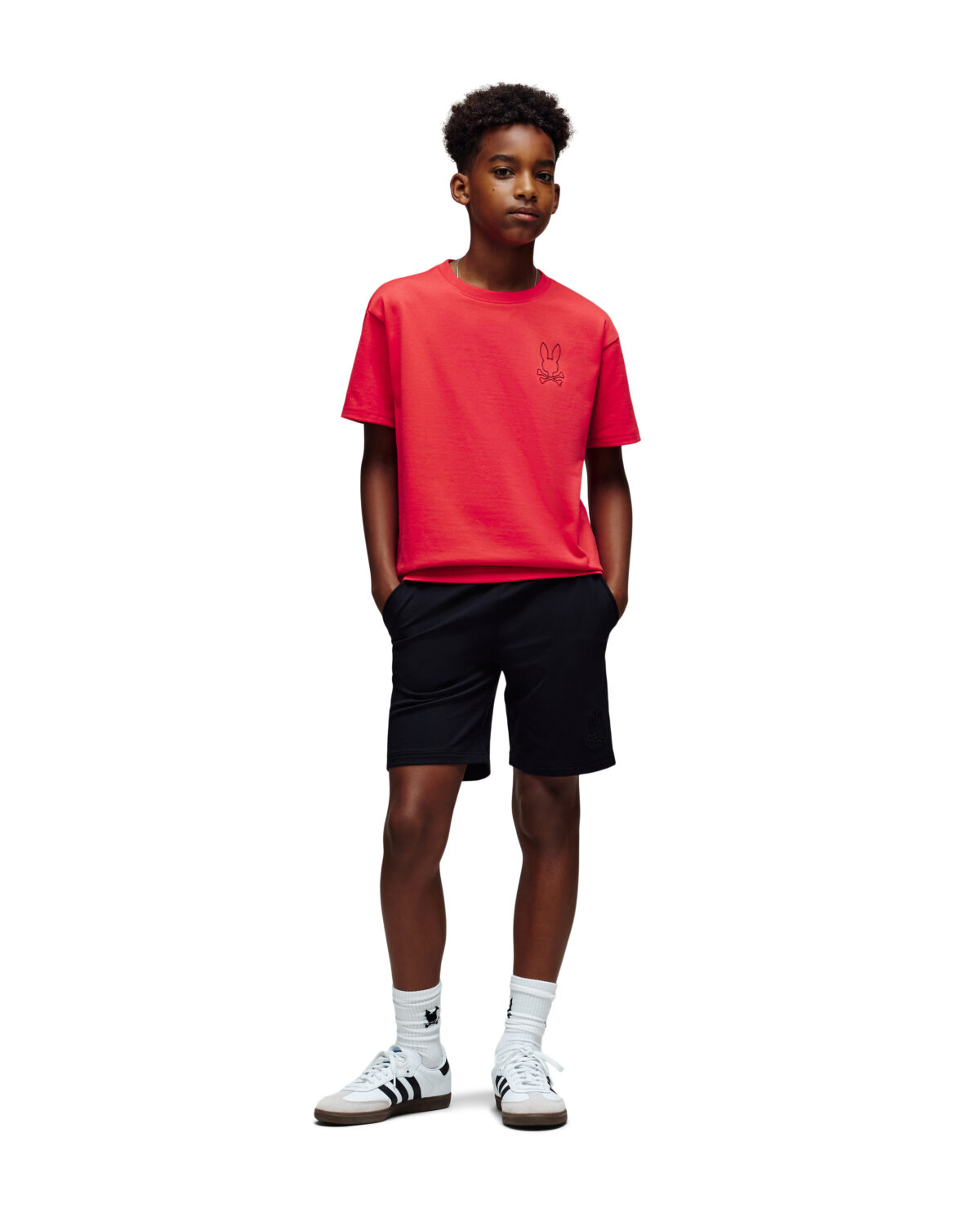 KIDS SHAWN RELAXED FRONT AND BACKGRAPHIC TEE