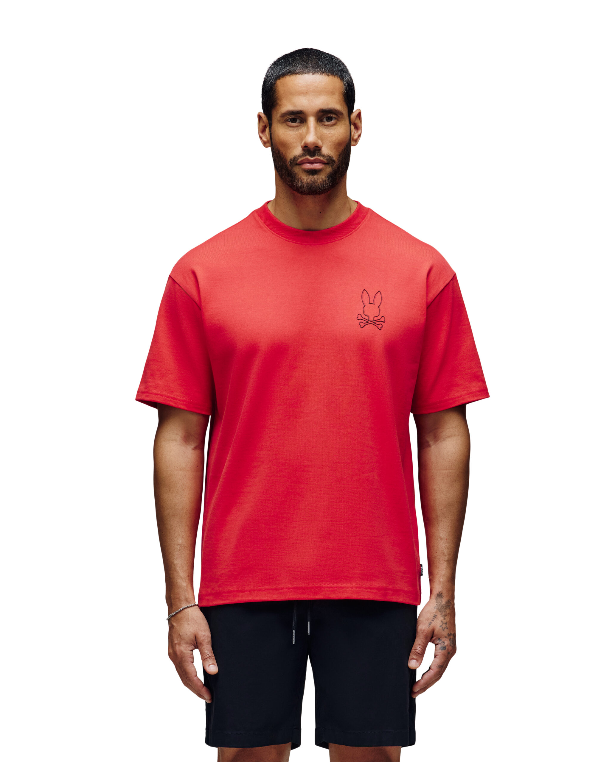 SHAWN RELAXED FRONT AND BACKGRAPHIC TEE - Psycho Bunny South Africa