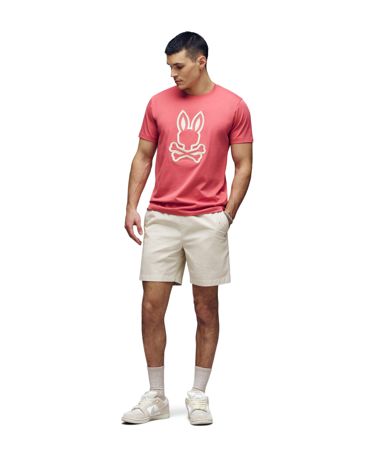NICHOLAS EMBROIDERED TEE