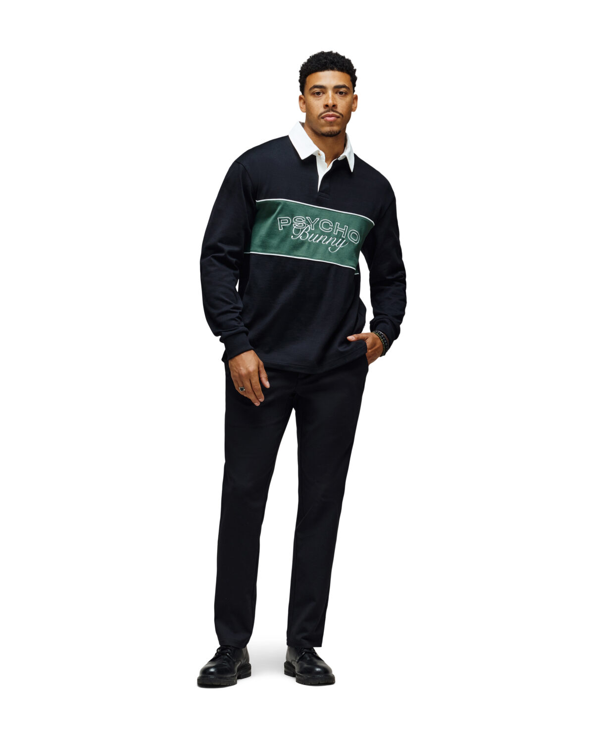ENZO LONG SLEEVE RUGBY TEE