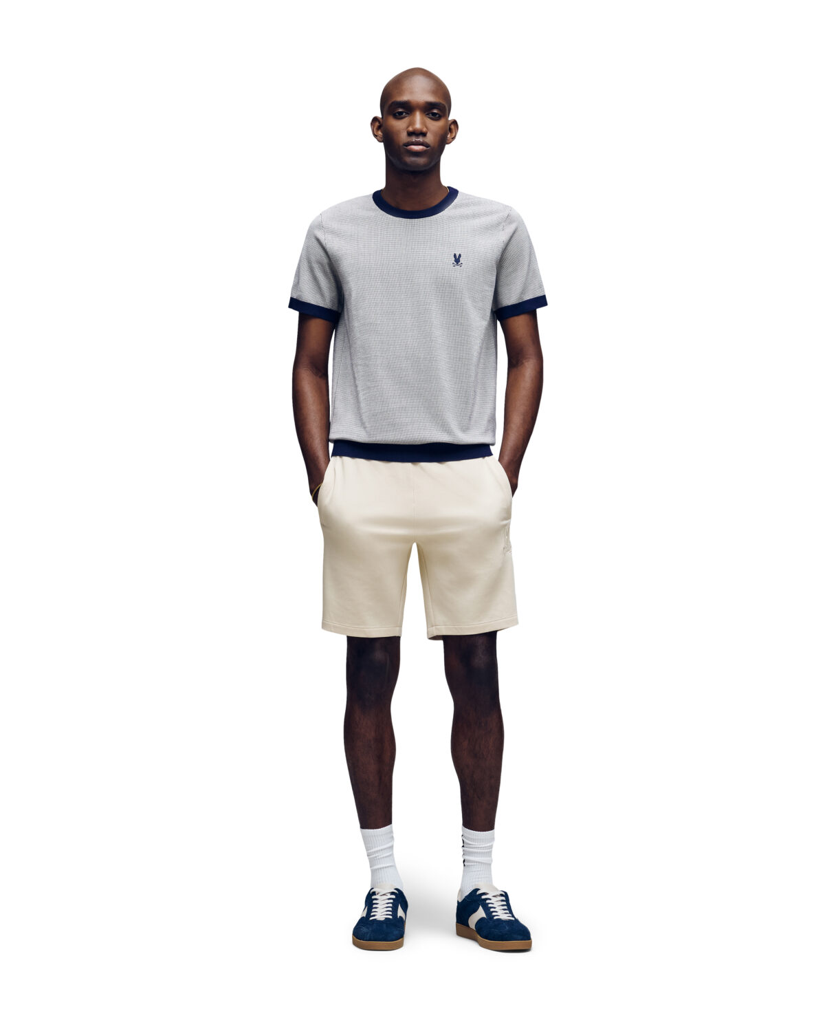 ALI JACQUARED KNIT T-SHIRT