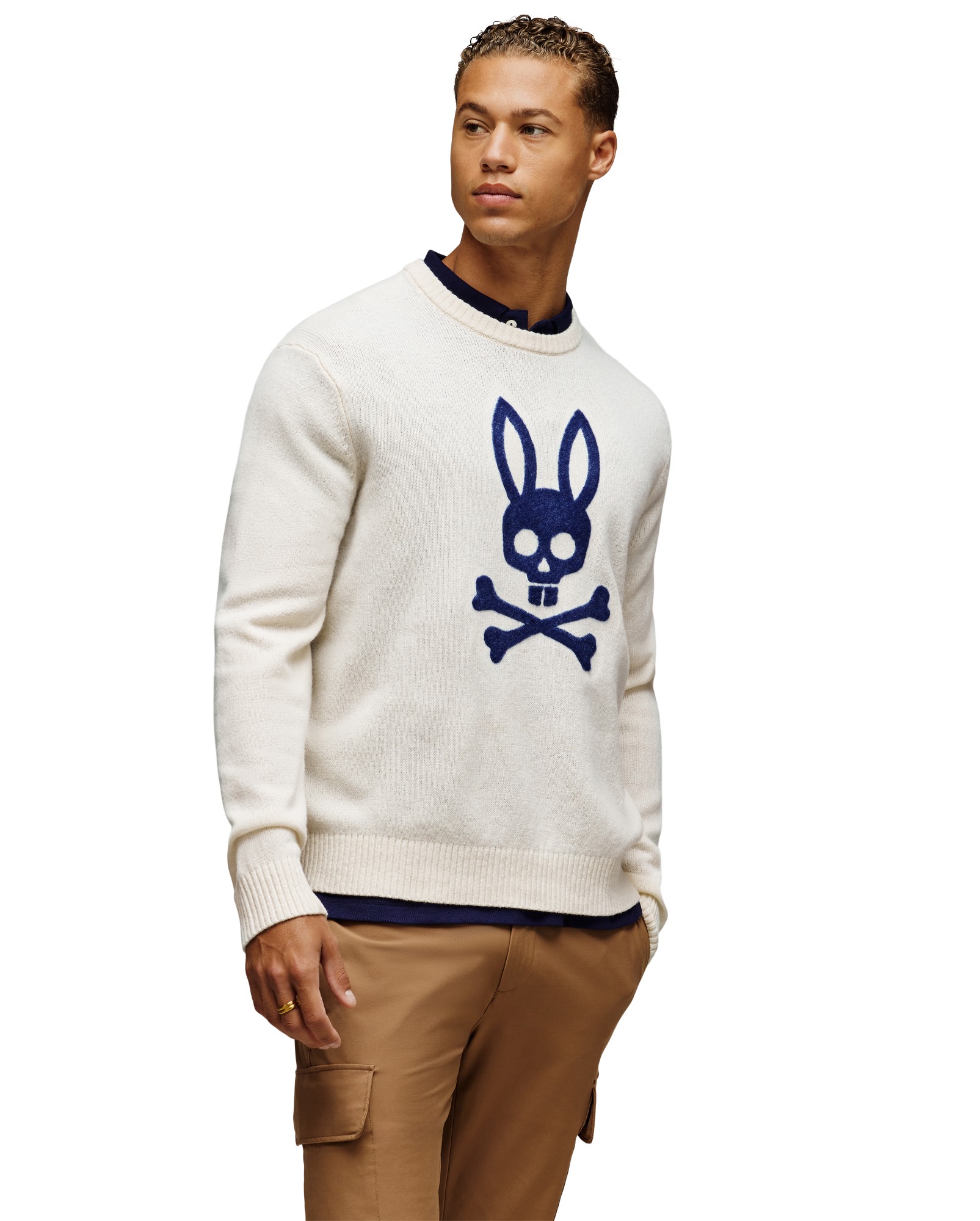 SAXON COZY YARN CREW - Psycho Bunny South Africa