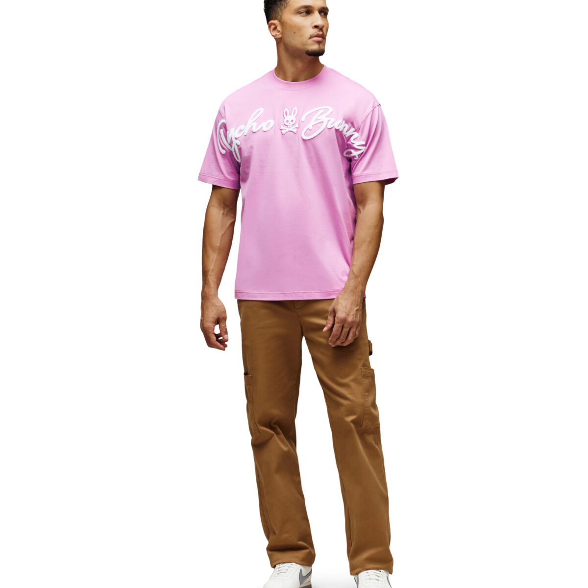 Tate Relaxed Fit Graphic Tee, Orchid
