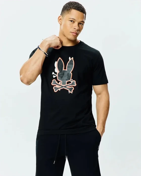 Tanner Bunny Graphic Tee, Black, from the campaign film