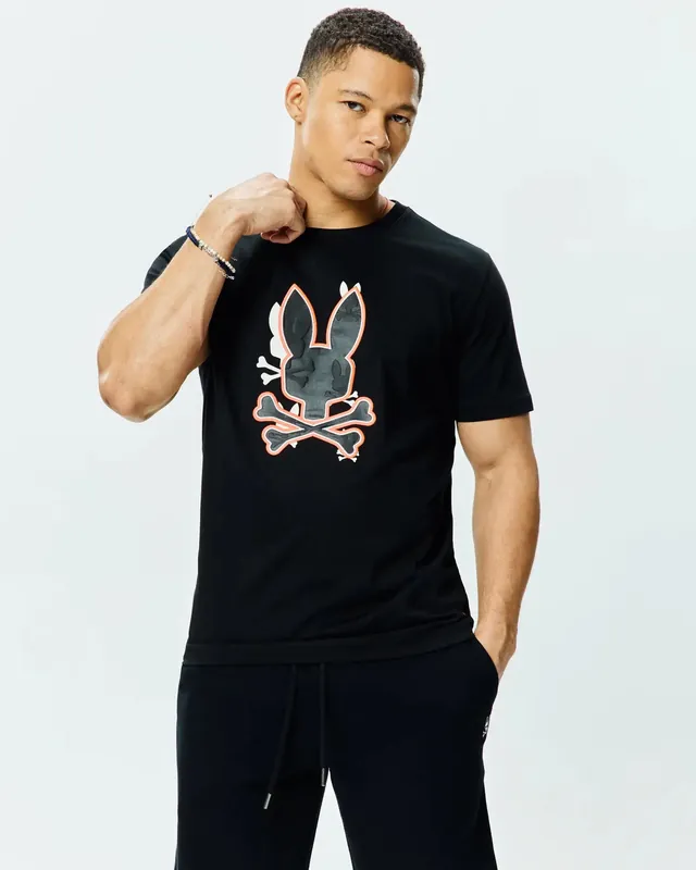 Tanner Bunny Graphic Tee, Black, photograph 1 of 5