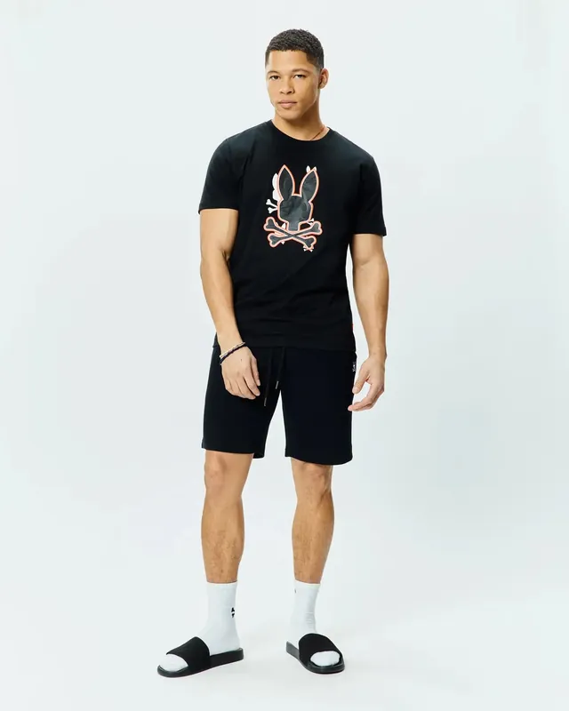 Tanner Bunny Graphic Tee, Black, photograph 2 of 5