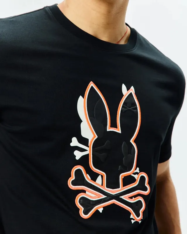 Tanner Bunny Graphic Tee, Black, photograph 3 of 5