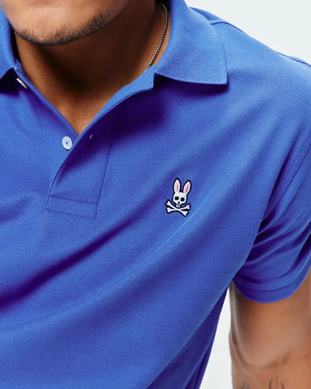 Classic Pique Polo, Amparo Blue, photograph 1 of 6