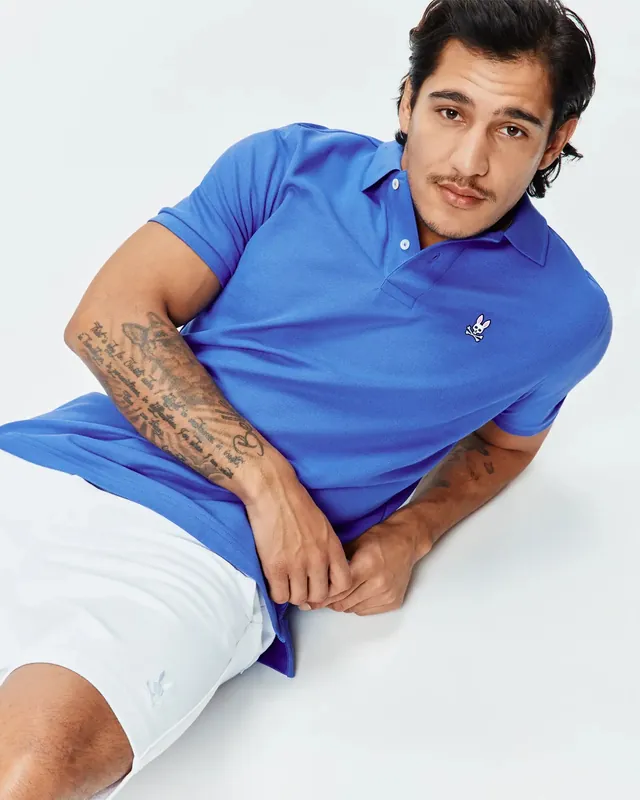 Classic Pique Polo, Amparo Blue, photograph 3 of 6