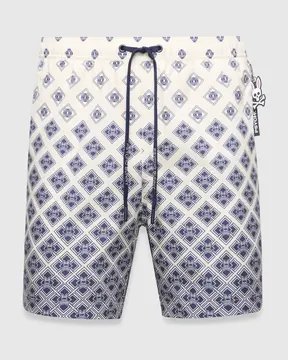 Tobias All Over Print Board Shorts, Pristine