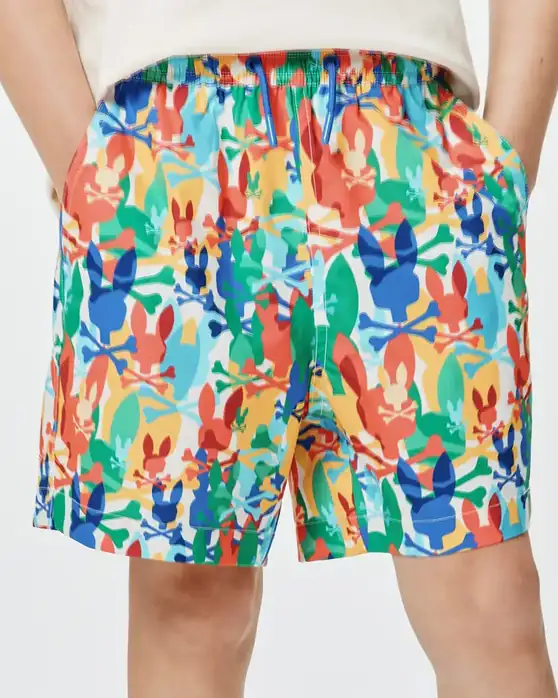 Kids Tanner All Over Print Board Shorts, Multi