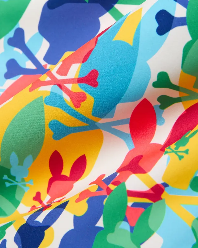 Kids Tanner All Over Print Board Shorts, Multi, photograph 6 of 6