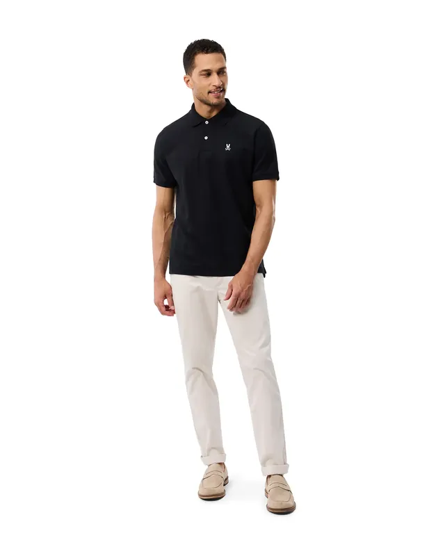 Mens Classic Polo, Black