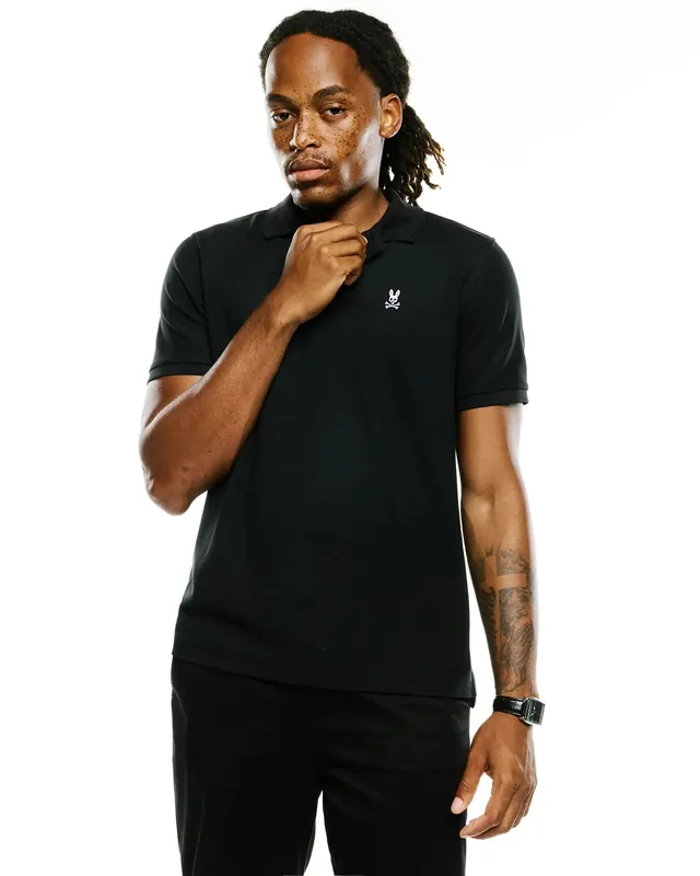 Mens Classic Polo, Black, photograph 4 of 8
