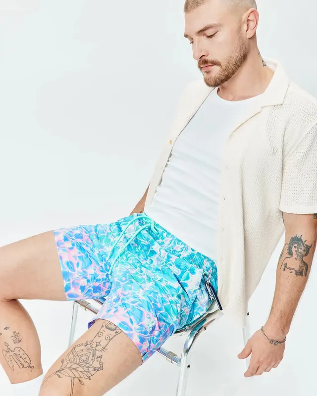 Dayton All Over Print Board Shorts, Crocus, photograph 4 of 6