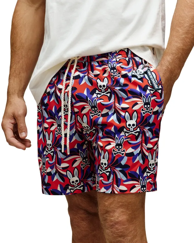Florian All Over Print Board Shorts, Bittersweet, photograph 2 of 5