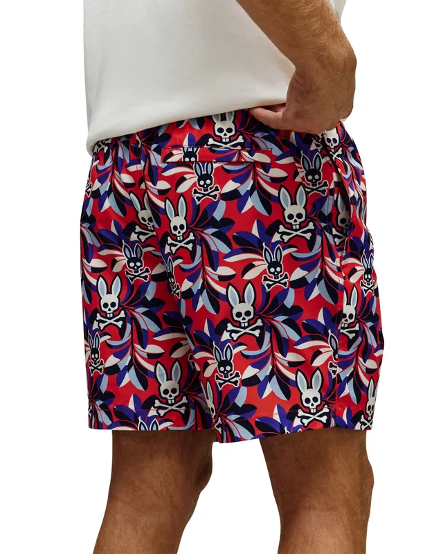 Florian All Over Print Board Shorts, Bittersweet, photograph 3 of 5