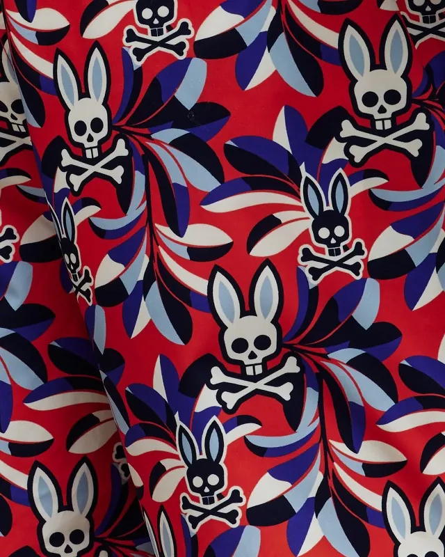 Florian All Over Print Board Shorts, Bittersweet, photograph 5 of 5